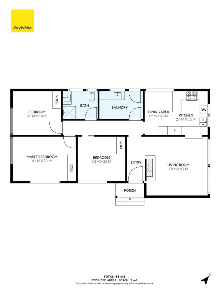 Floorplan of Homely house listing, 18 Julian Street, Werribee VIC 3030