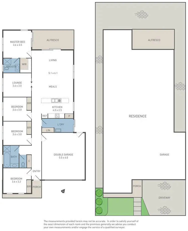 Floorplan of Homely house listing, 10 Atherton Way, Werribee VIC 3030