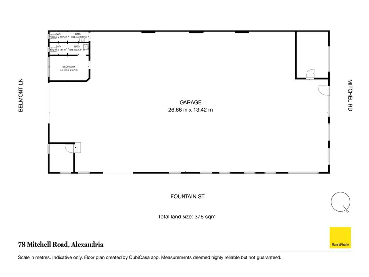Floorplan of Homely house listing, 78 Mitchell Road, Alexandria NSW 2015