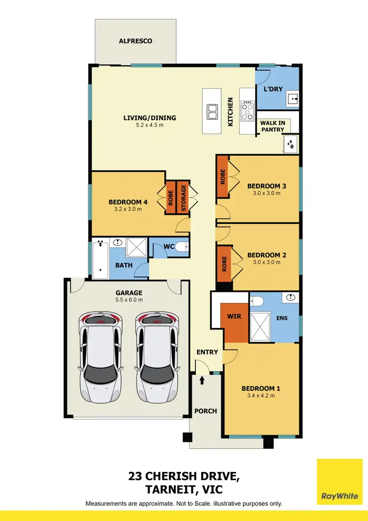 Floorplan of Homely house listing, 23 Cherish Drive, Tarneit VIC 3029