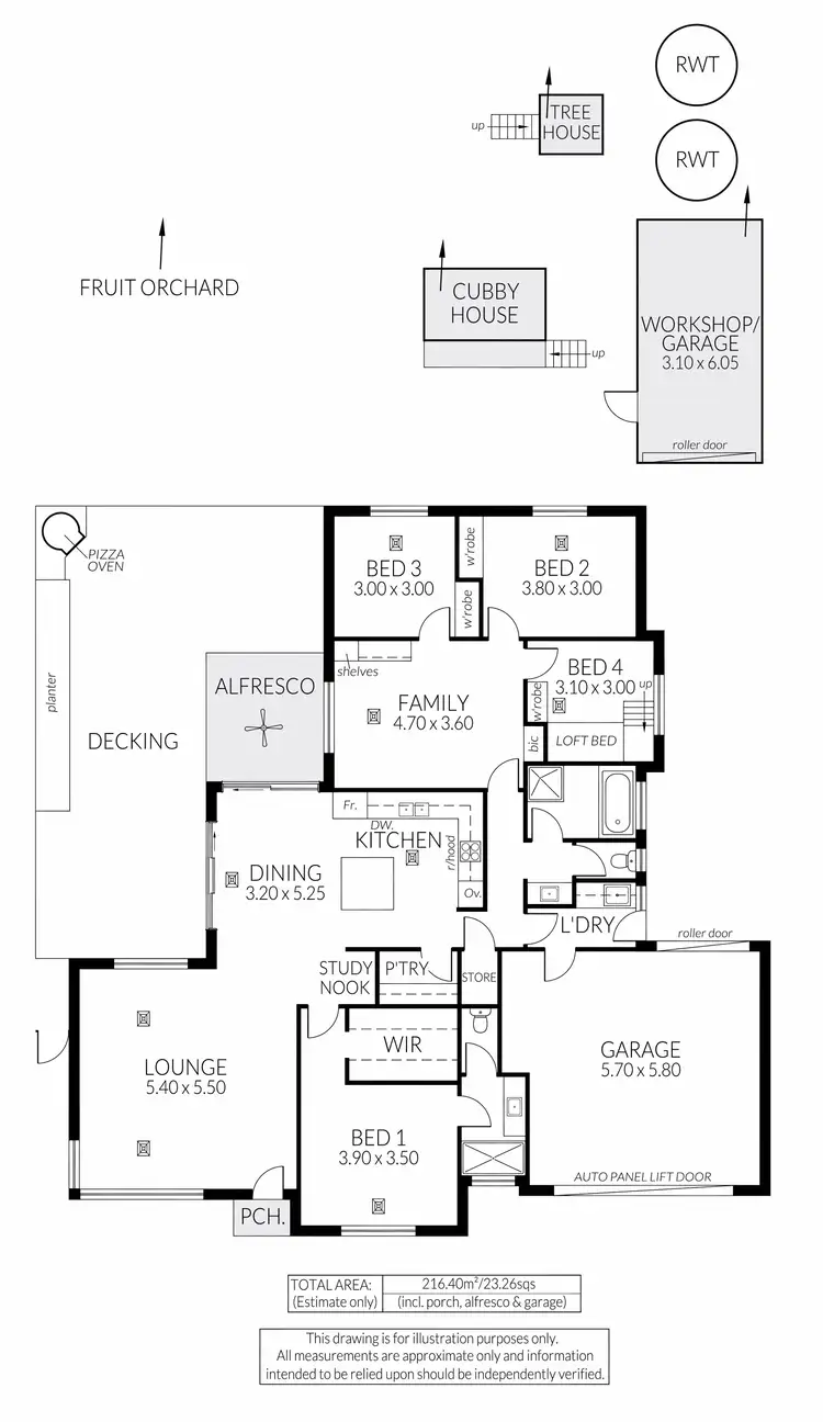Floorplan of Homely house listing, 44 Forrest Avenue, Marino SA 5049