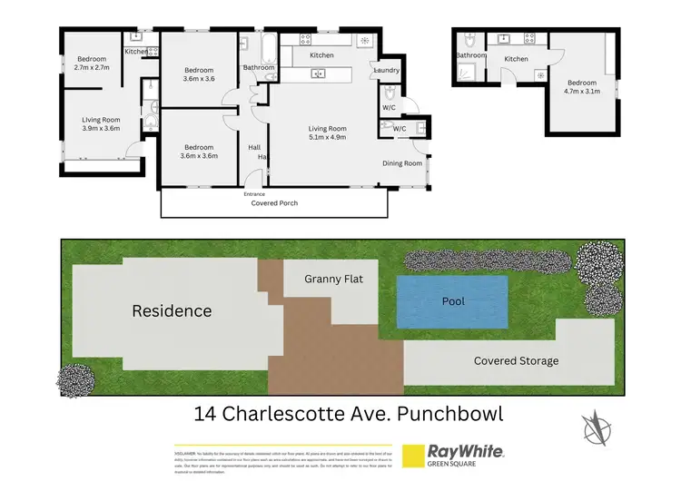Floorplan of Homely house listing, 14 Charlescotte Avenue, Punchbowl NSW 2196