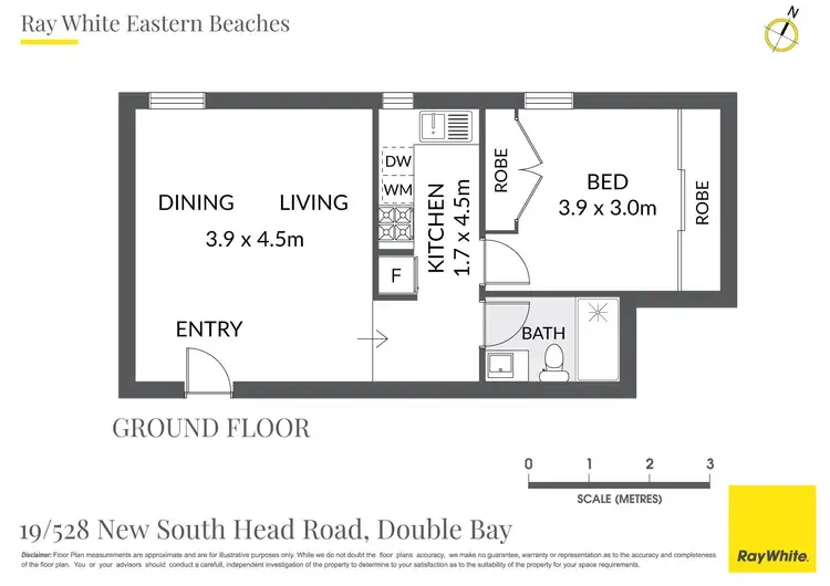 Floorplan of Homely apartment listing, 19/528 New South Head Road, Double Bay NSW 2028
