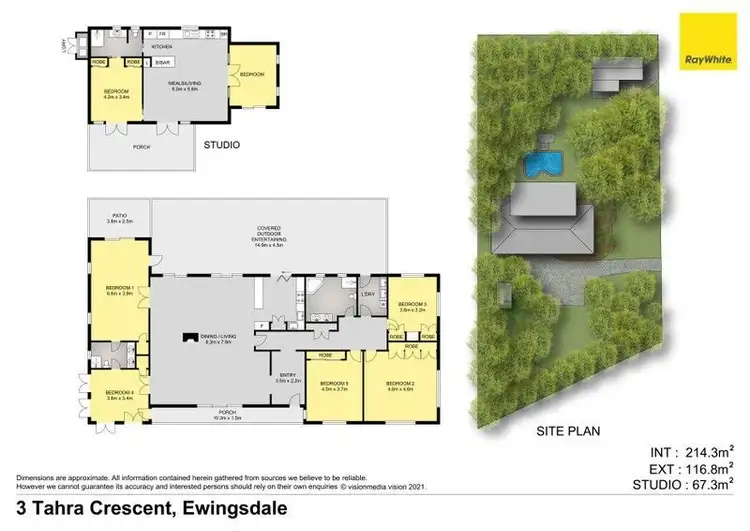 Floorplan of Homely house listing, 3 Tahra Crescent, Ewingsdale NSW 2481