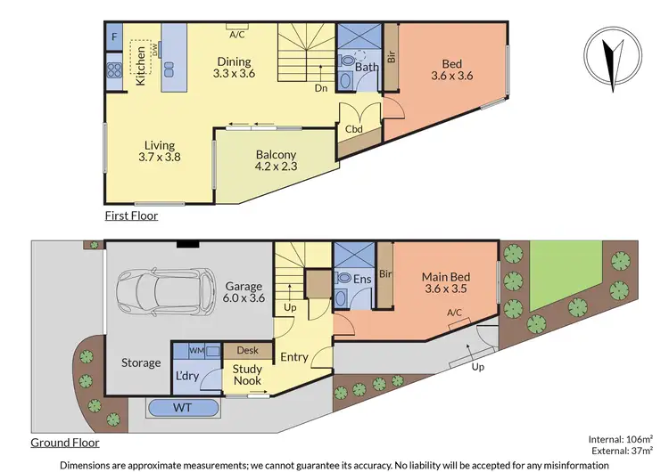 Floorplan of Homely unit listing, 1/1 Laurence Grove, Ringwood East VIC 3135