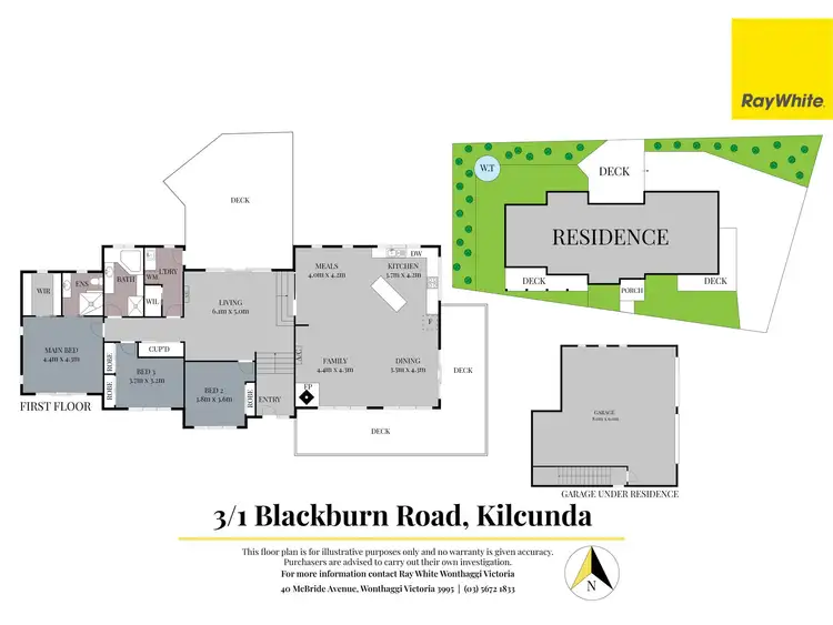 Floorplan of Homely house listing, 3/1 Blackburn Road, Kilcunda VIC 3995