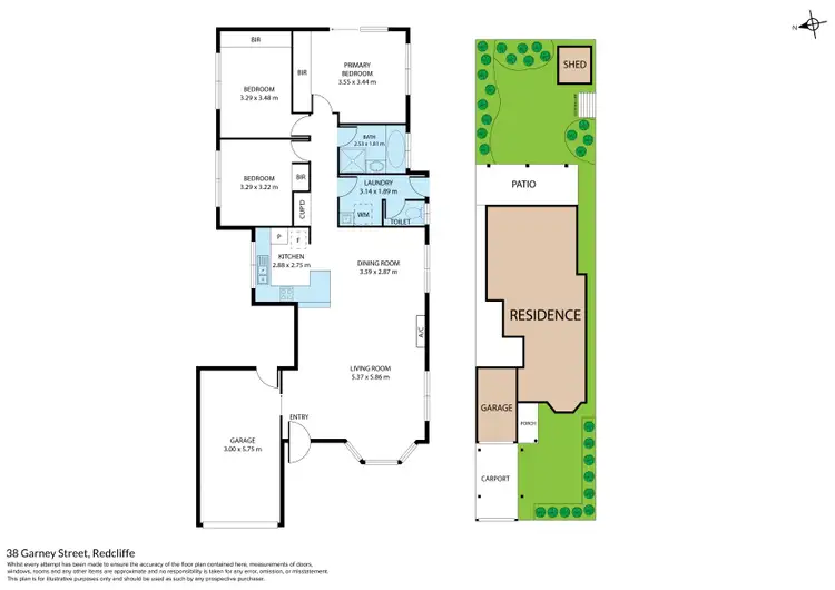 Floorplan of Homely house listing, 38 Garney Street, Redcliffe QLD 4020