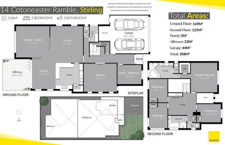 Floorplan of Homely house listing, 14 Cotoneaster Ramble, Stirling WA 6021