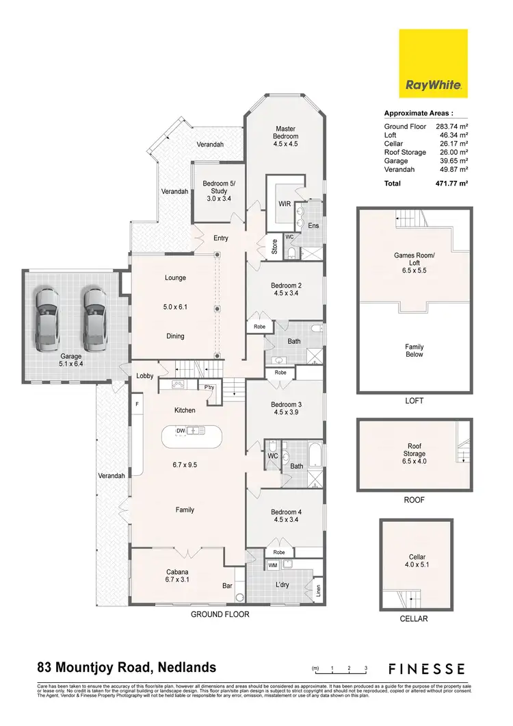 Floorplan of Homely house listing, 83 Mountjoy Road, Nedlands WA 6009