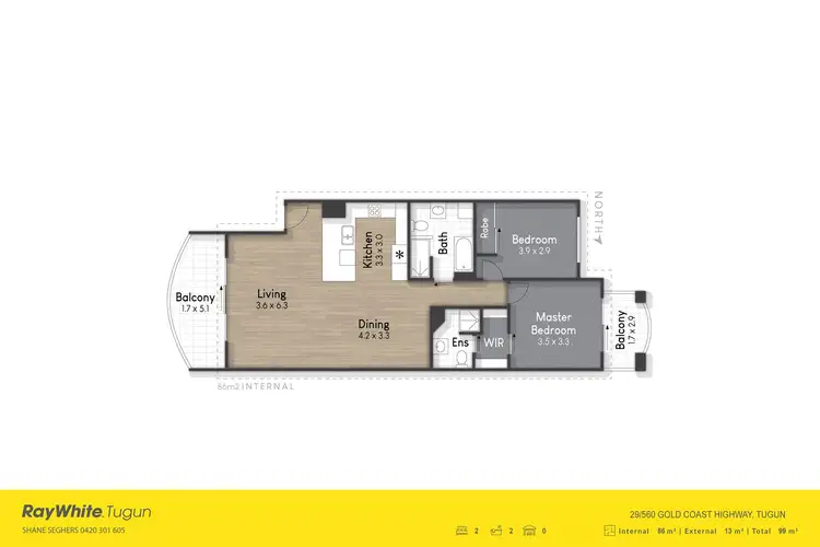 Floorplan of Homely unit listing, 29/560 Gold Coast Highway, Tugun QLD 4224