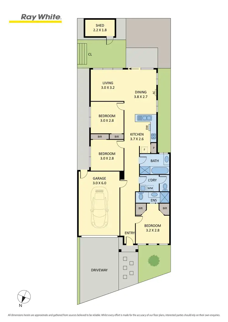 Floorplan of Homely house listing, 3 Hedland Court, Craigieburn VIC 3064