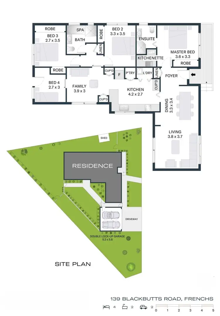 Floorplan of Homely house listing, 139 Blackbutts Road, Frenchs Forest NSW 2086