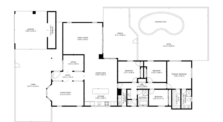 Floorplan of Homely house listing, 51 Bosun Parade, Ashmore QLD 4214
