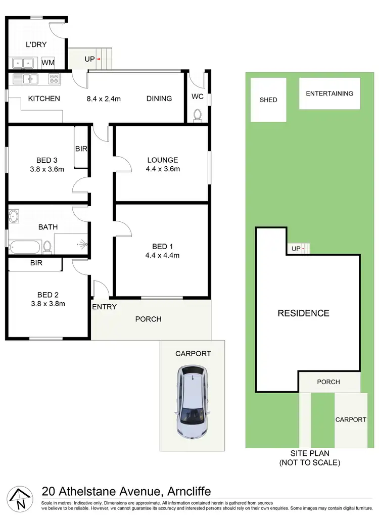 Floorplan of Homely house listing, 20 Athelstane Avenue, Arncliffe NSW 2205