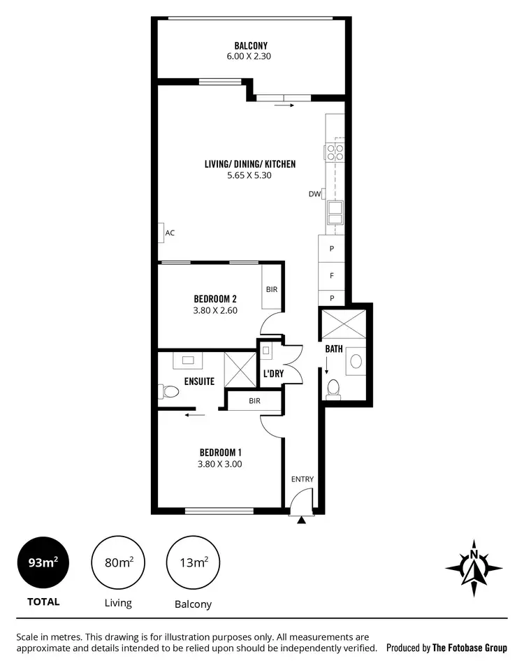 Floorplan of Homely apartment listing, 105/271-281 Gouger Street, Adelaide SA 5000