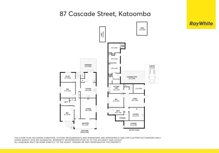 Floorplan of Homely house listing, 87 Cascade Street, Katoomba NSW 2780
