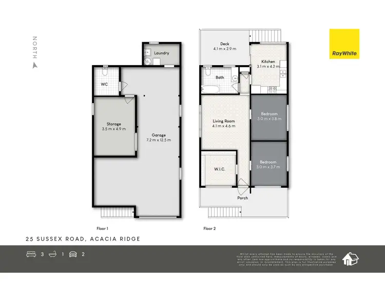 Floorplan of Homely house listing, 25 Sussex Road, Acacia Ridge QLD 4110