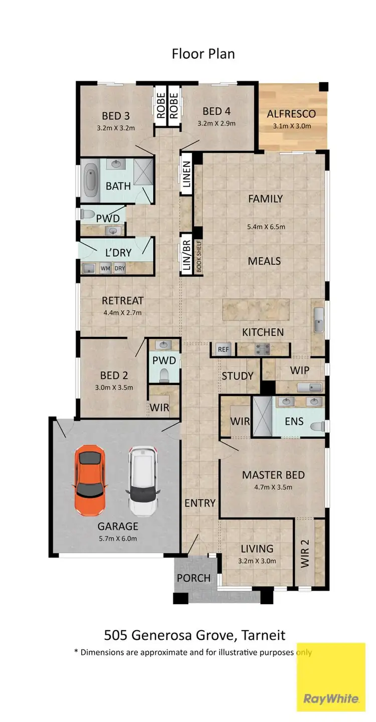 Floorplan of Homely house listing, 11 Generosa Grove, Tarneit VIC 3029