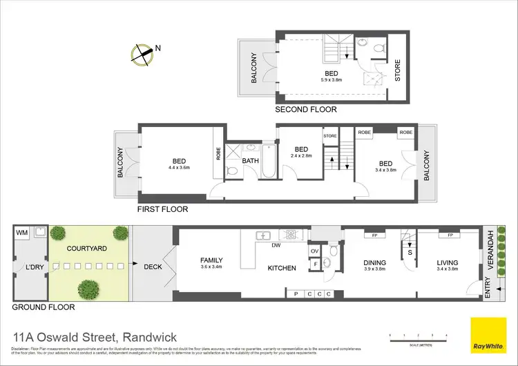 Floorplan of Homely house listing, 11a Oswald Street, Randwick NSW 2031