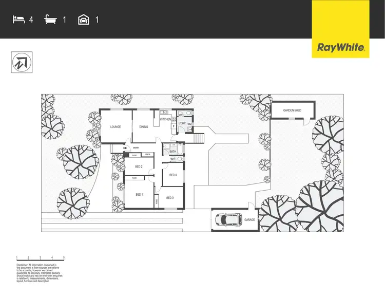 Floorplan of Homely house listing, 12 Arndell Street, Macquarie ACT 2614