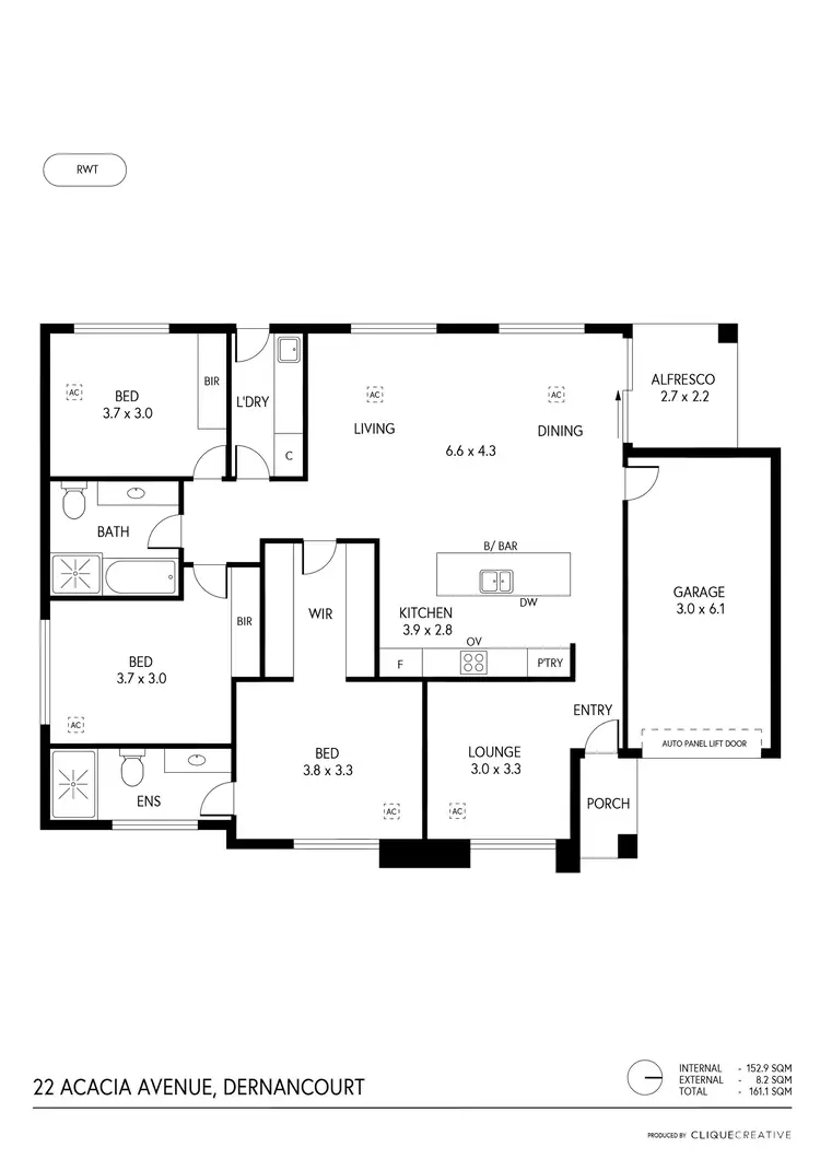 Floorplan of Homely house listing, 22 Acacia Avenue, Dernancourt SA 5075