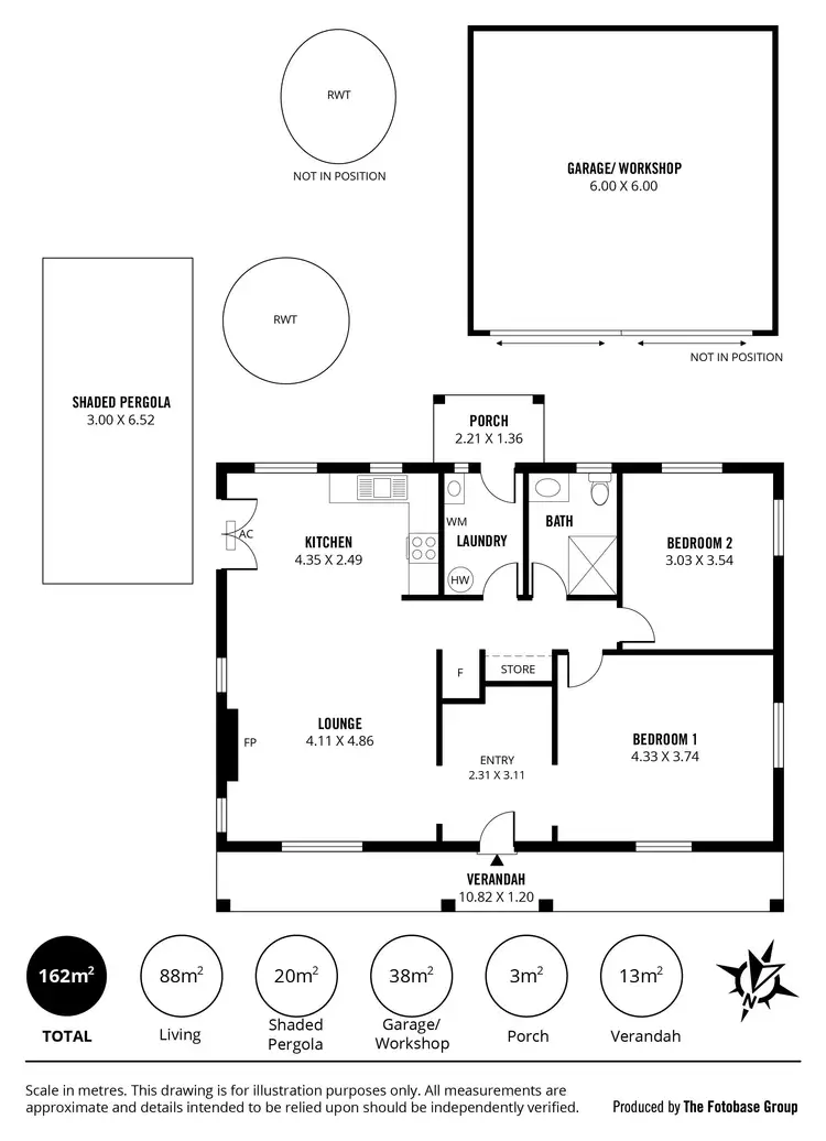 Floorplan of Homely house listing, 3-5 Roper Place, Second Valley SA 5204
