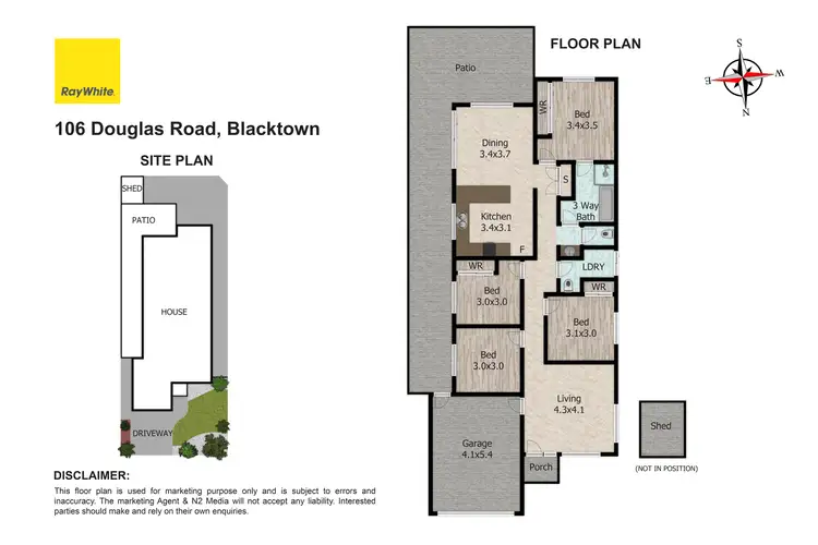 Floorplan of Homely house listing, 106 Douglas Road, Blacktown NSW 2148