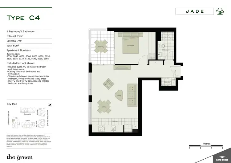 Floorplan of Homely apartment listing, 1308/191 Constance Street, Bowen Hills QLD 4006