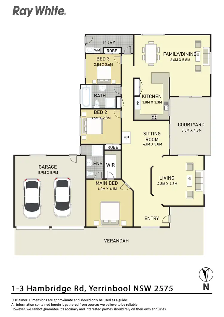 Floorplan of Homely house listing, 1-3 Hambridge Road, Yerrinbool NSW 2575