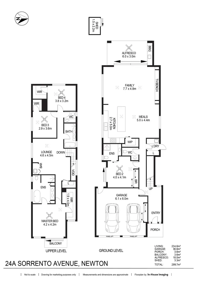 Floorplan of Homely house listing, 24A Sorrento Avenue, Newton SA 5074
