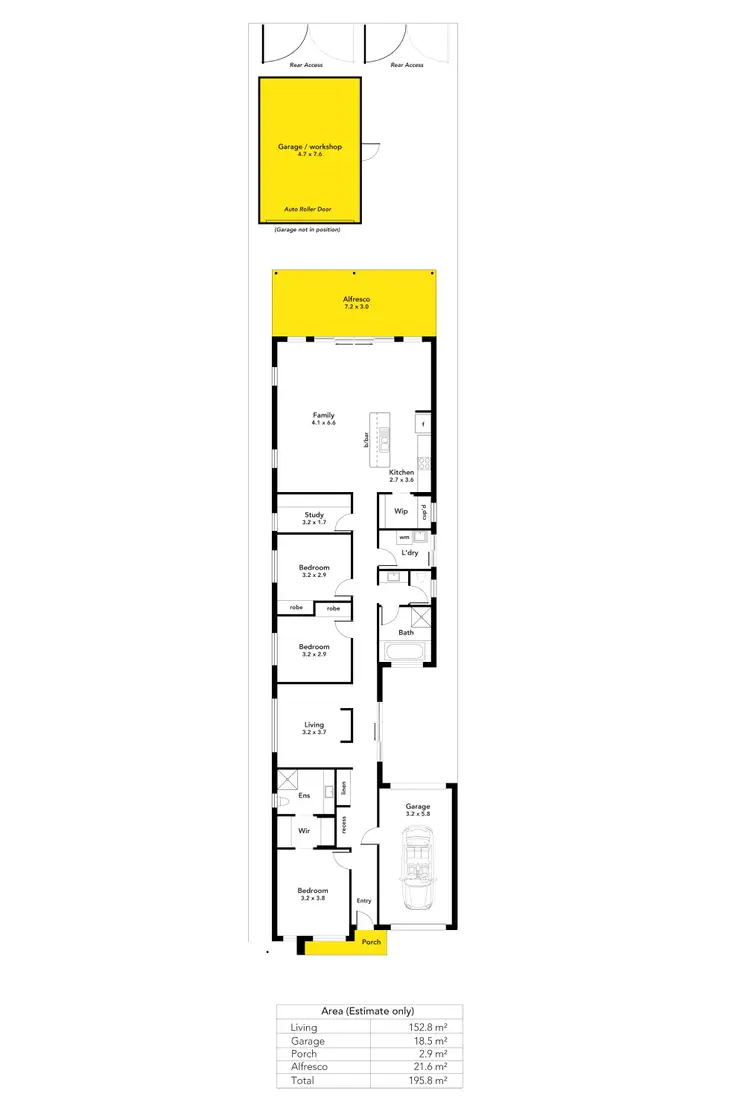 Floorplan of Homely house listing, 37A Thurles Street, St Marys SA 5042