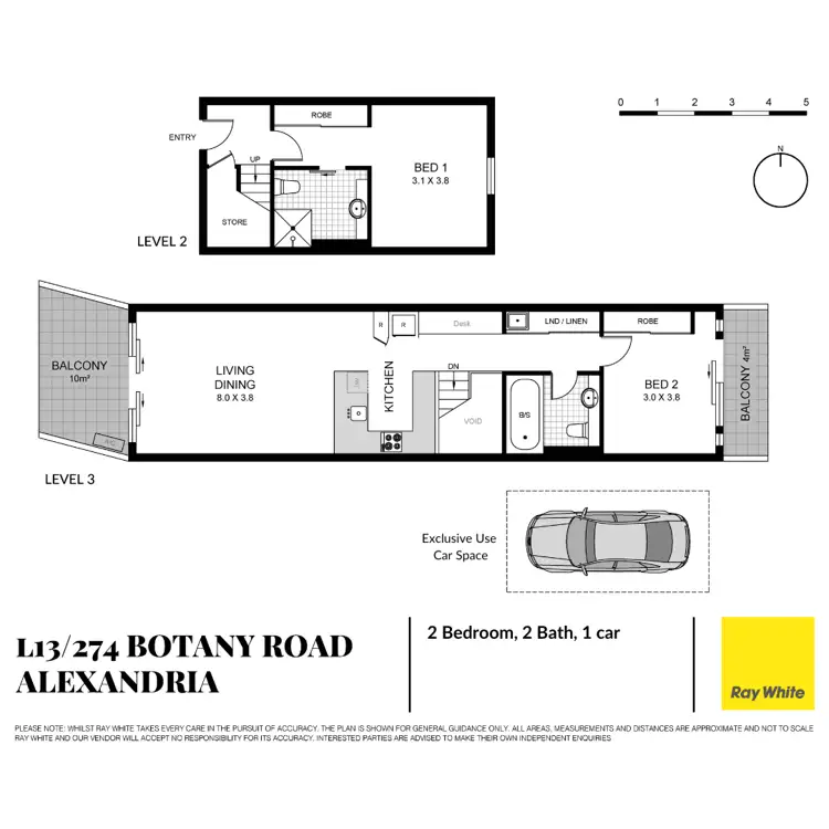 Floorplan of Homely apartment listing, 13L/274 Botany Road, Alexandria NSW 2015