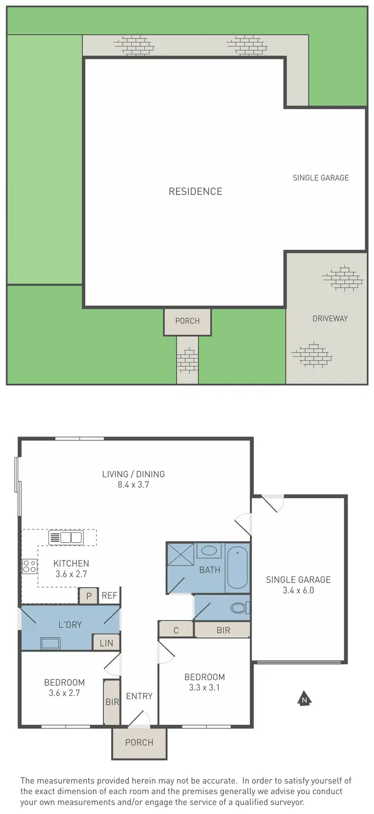 Floorplan of Homely unit listing, 2/1 Gentzen Drive, Wyndham Vale VIC 3024
