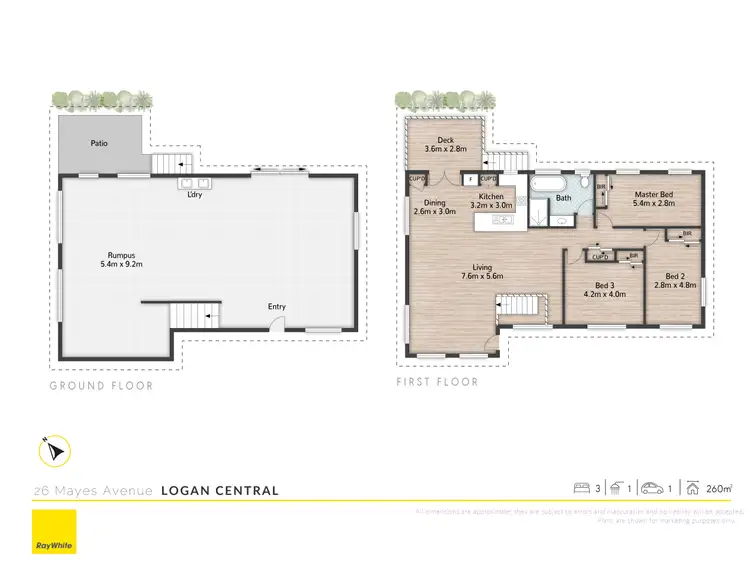 Floorplan of Homely house listing, 26 Mayes Avenue, Logan Central QLD 4114