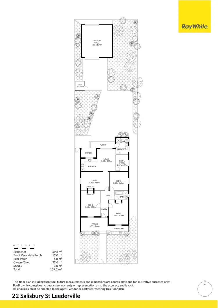 Floorplan of Homely house listing, 22 Salisbury Street, Leederville WA 6007
