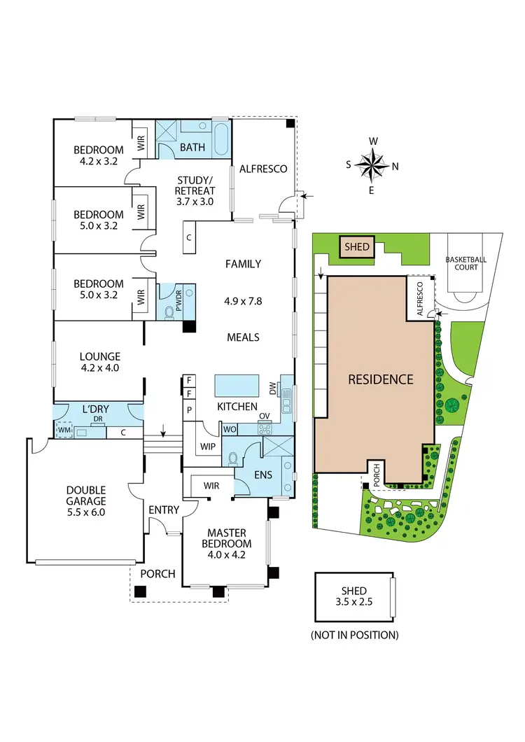 Floorplan of Homely house listing, 2 Caltowie Street, Doreen VIC 3754