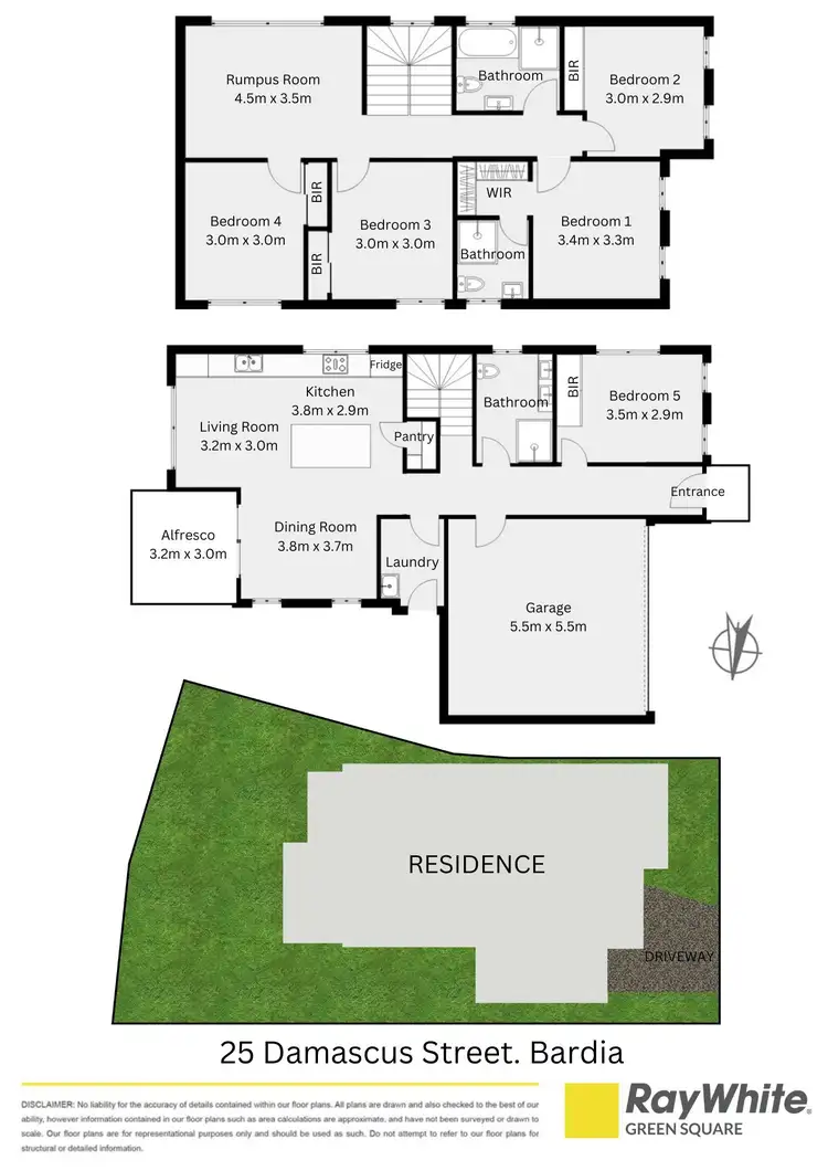 Floorplan of Homely house listing, 25 Damascus Street, Bardia NSW 2565