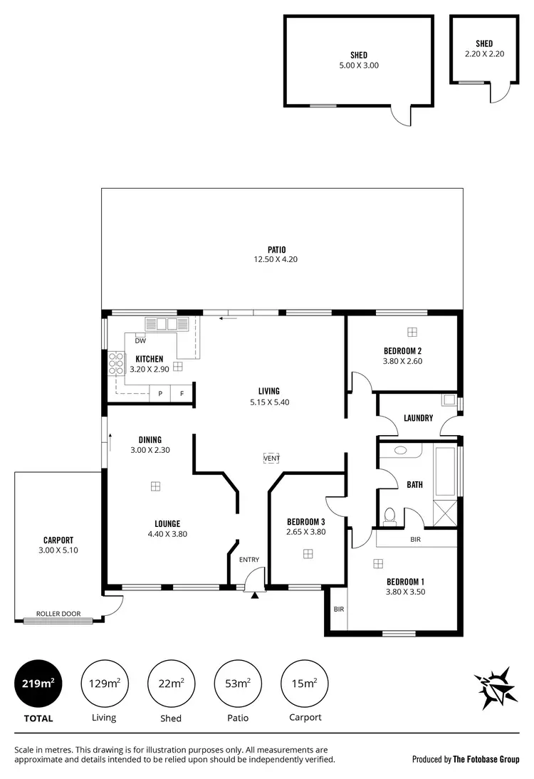 Floorplan of Homely house listing, 6 Sandison Road, Hallett Cove SA 5158