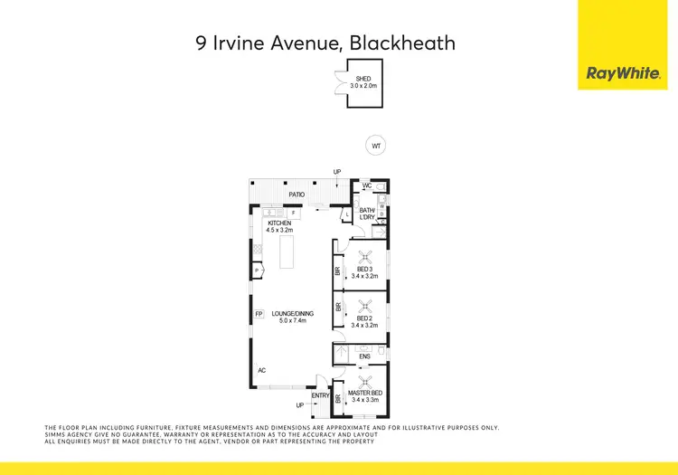 Floorplan of Homely house listing, 9 Irvine Avenue, Blackheath NSW 2785