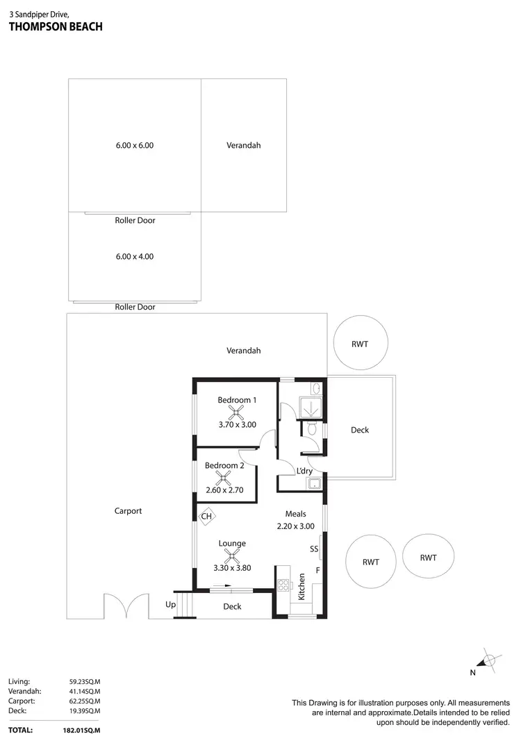 Floorplan of Homely house listing, 3 Sandpiper Drive, Thompson Beach SA 5501