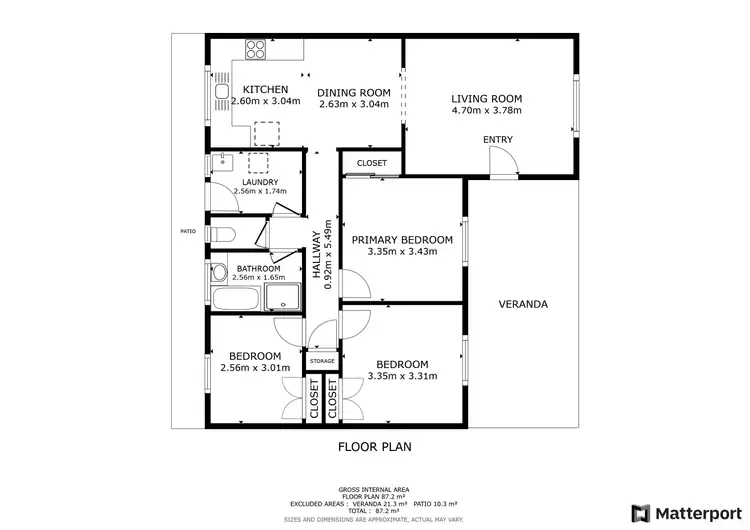Floorplan of Homely house listing, 7 Nowie Street, Swan Hill VIC 3585