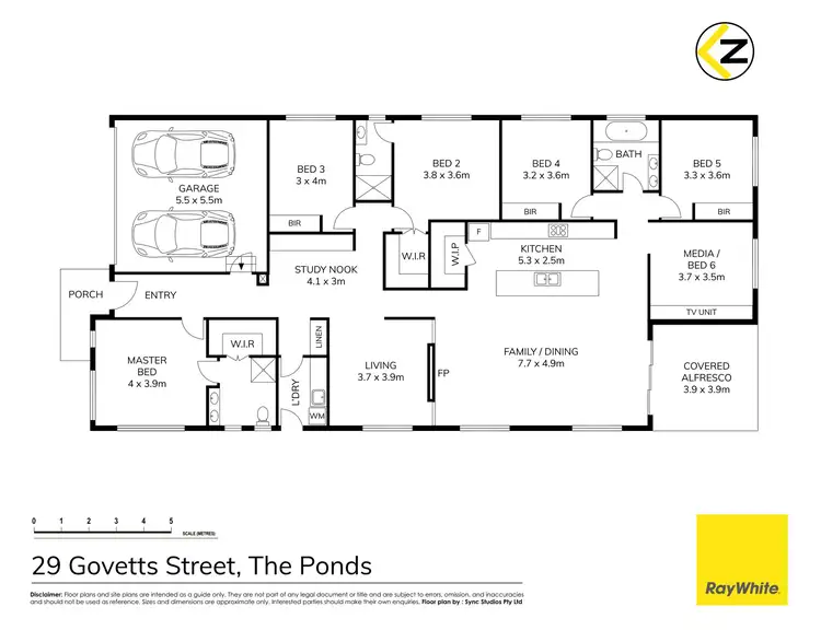 Floorplan of Homely house listing, 29 Govetts Street, The Ponds NSW 2769