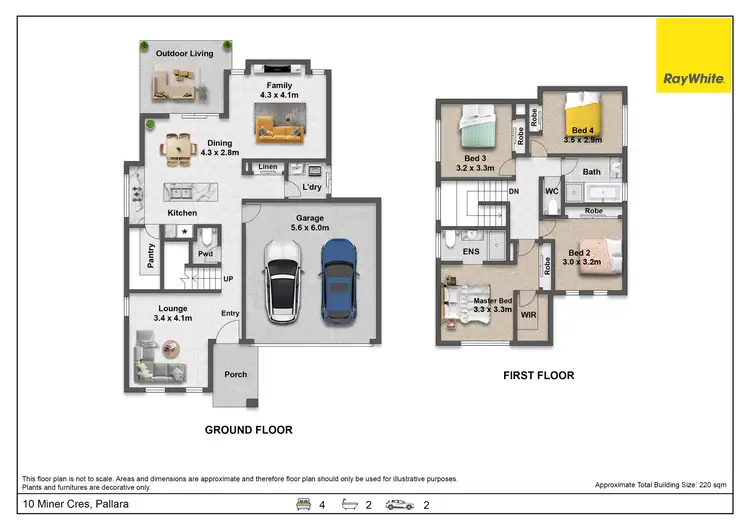 Floorplan of Homely house listing, 10 Miner Crescent, Pallara QLD 4110