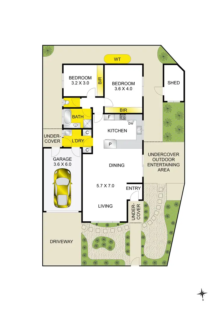 Floorplan of Homely house listing, 1/4 Francis Avenue, Newcomb VIC 3219
