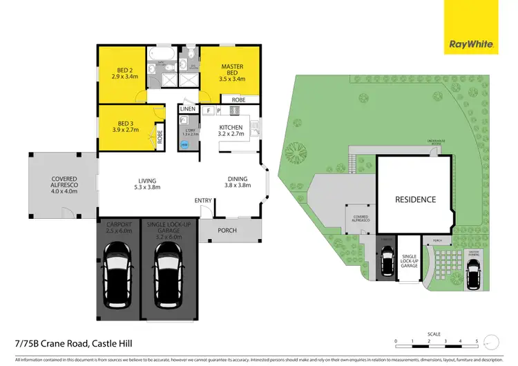 Floorplan of Homely villa listing, 7/75b Crane Road, Castle Hill NSW 2154