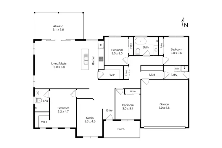 Floorplan of Homely house listing, 29 Nicholson Circuit, Crookwell NSW 2583