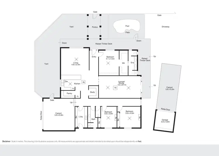 Floorplan of Homely house listing, 43 Lapwing Loop, Djugun WA 6725