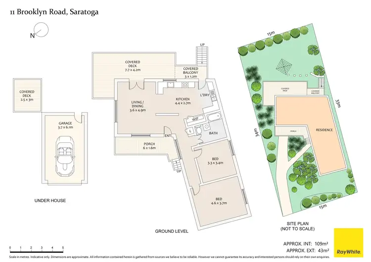 Floorplan of Homely house listing, 11 Brooklyn Road, Saratoga NSW 2251