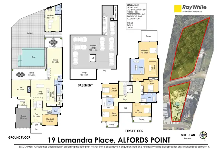 Floorplan of Homely house listing, 19 Lomandra Place, Alfords Point NSW 2234