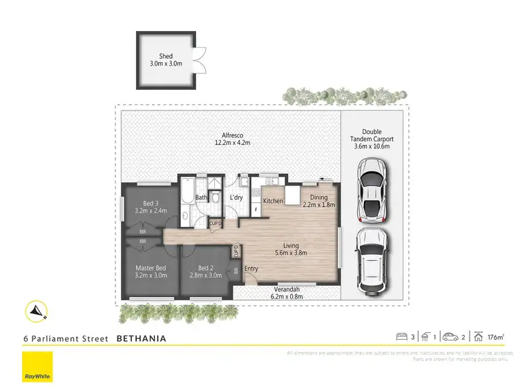 Floorplan of Homely house listing, 6 Parliament Street, Bethania QLD 4205